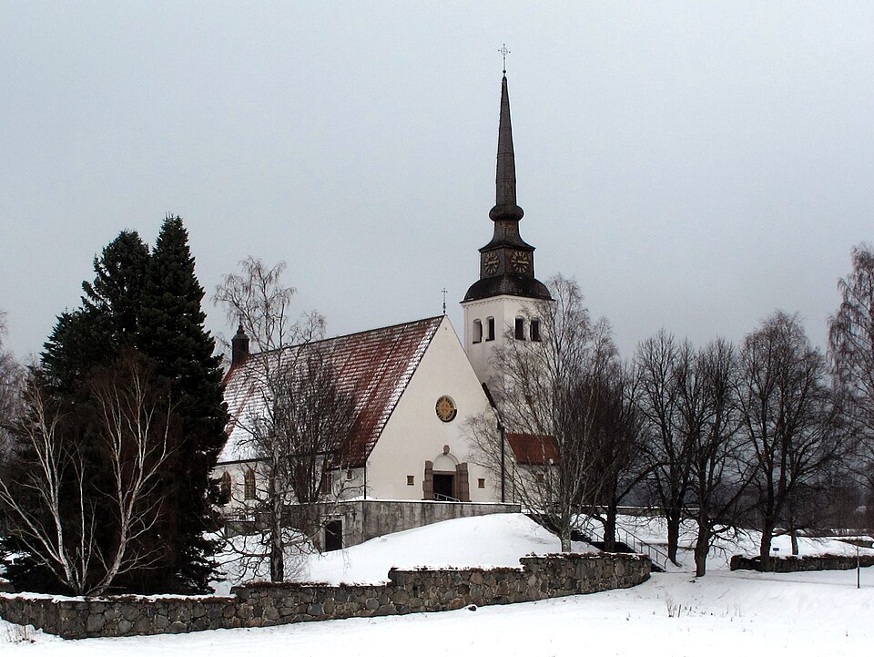 Church of Åmot, Sweden.