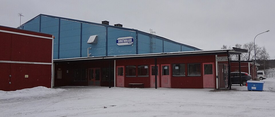Ice hockey hall in Eskilstuna, Sweden.