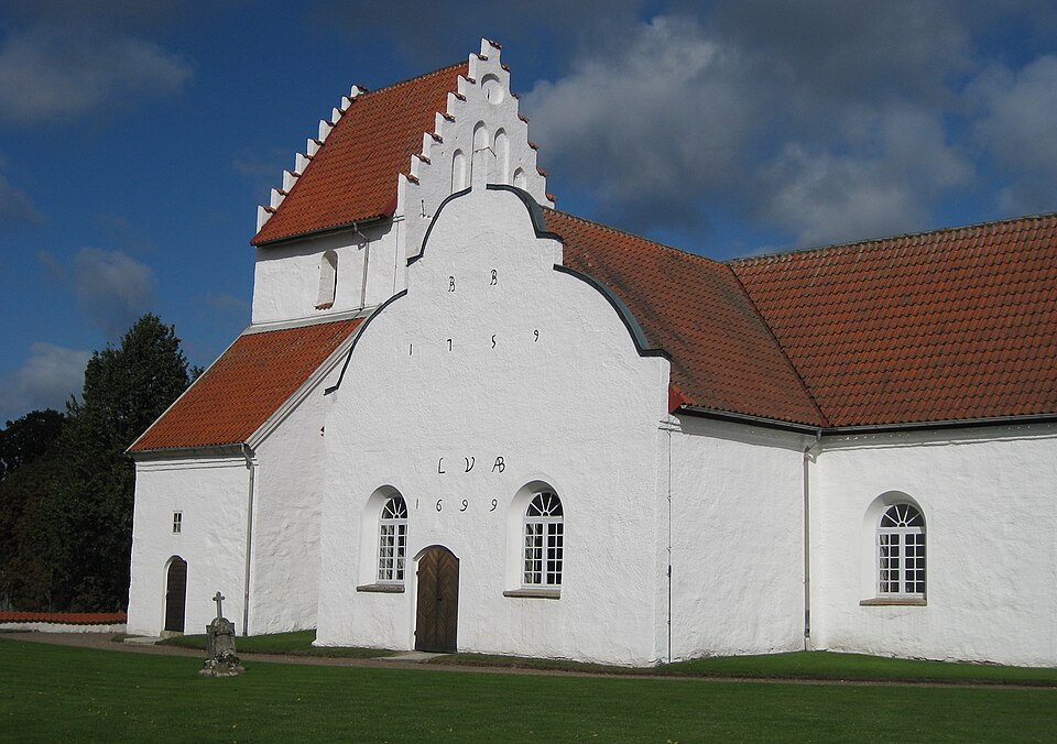 Sövde church in Scania, Sweden