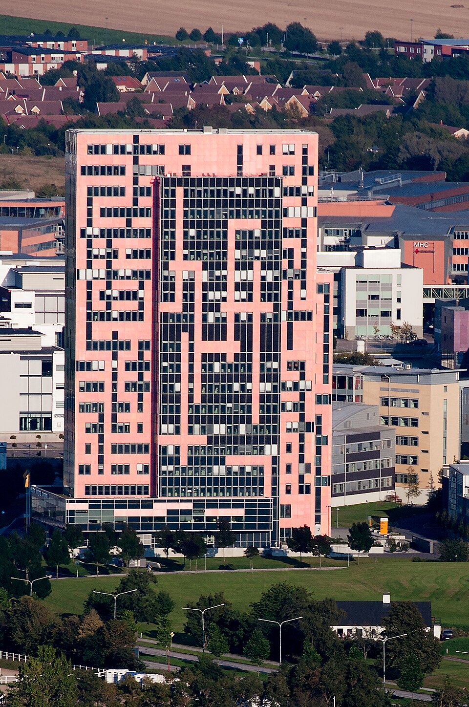 "Ideon Gateway" skyscraper in Lund, Sweden.