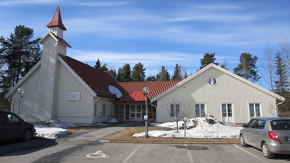 A meetinghouse of The Church of Jesus Christ of Latter-day Saints in Umeå, Sweden.