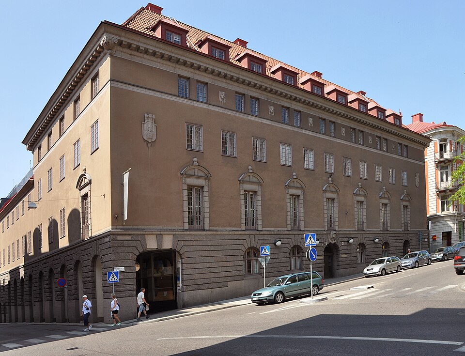 Nordiska banken, Malmtorgsgatan 3. Stockholm This is a photo of a building (without protection) in Sweden, number 21420000008995 in the RAÄ buildings database.
