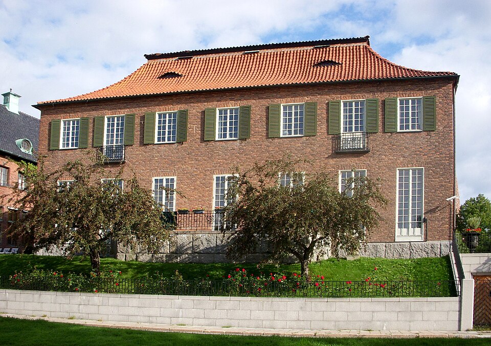 Diplomatstaden i Stockholm, Kv. Diplomaten nr 2, "Viller Geber", arkitekt Ragnar Östberg