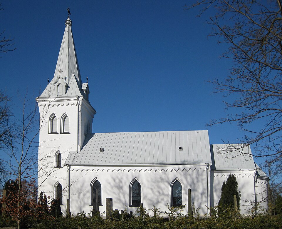 Stångby kyrka i Skåne