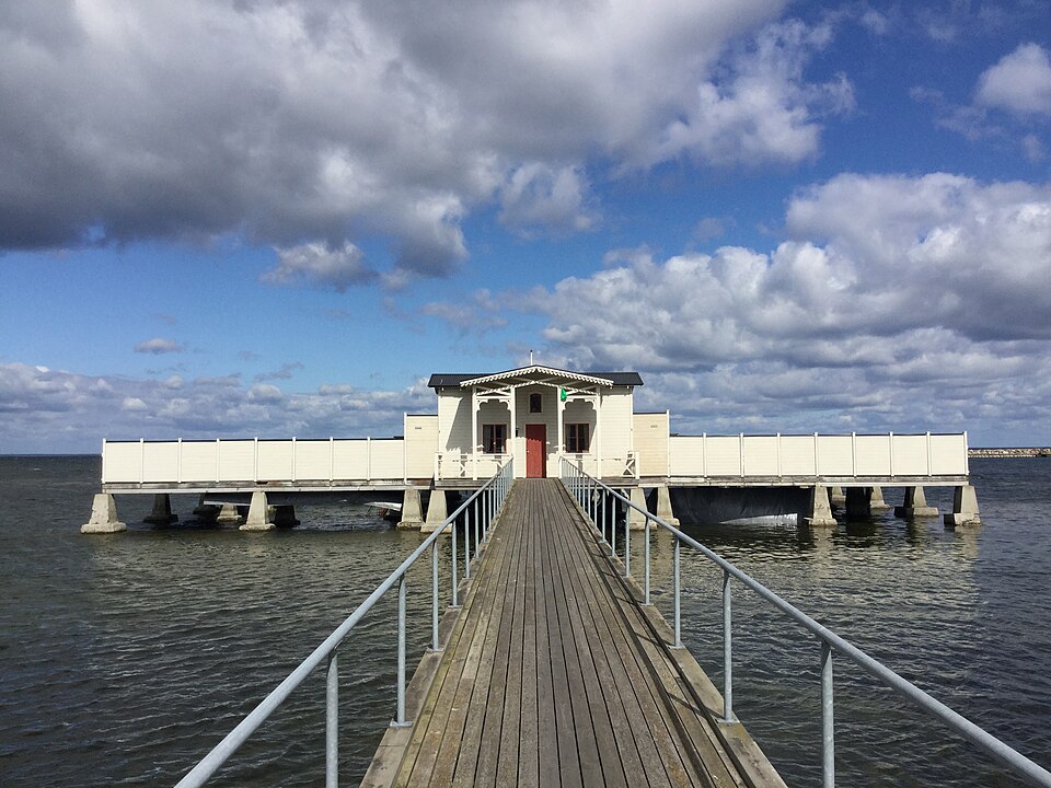 Borgholms kallbadhus i juni 2017