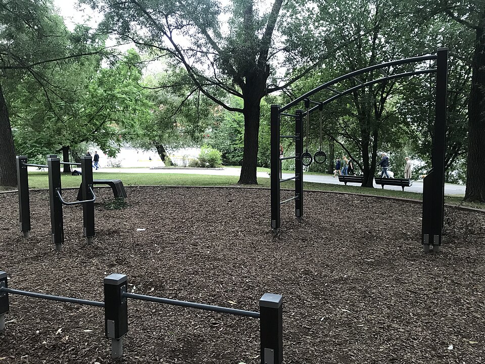 Kungsholms strandstigs, outdoor gym