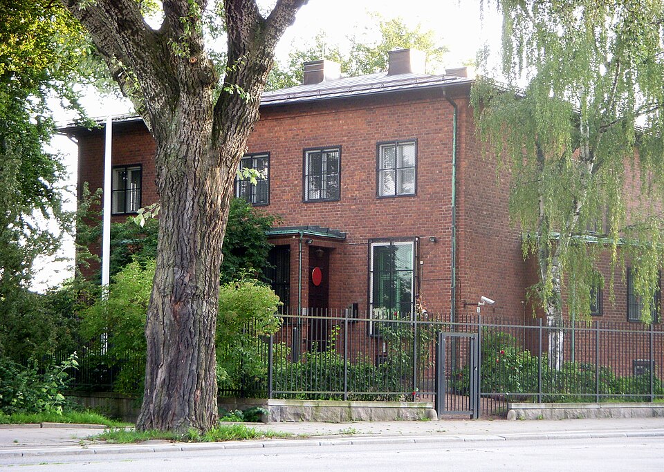 "Villa Hjorth" i Diplomatstaden i Stockholm