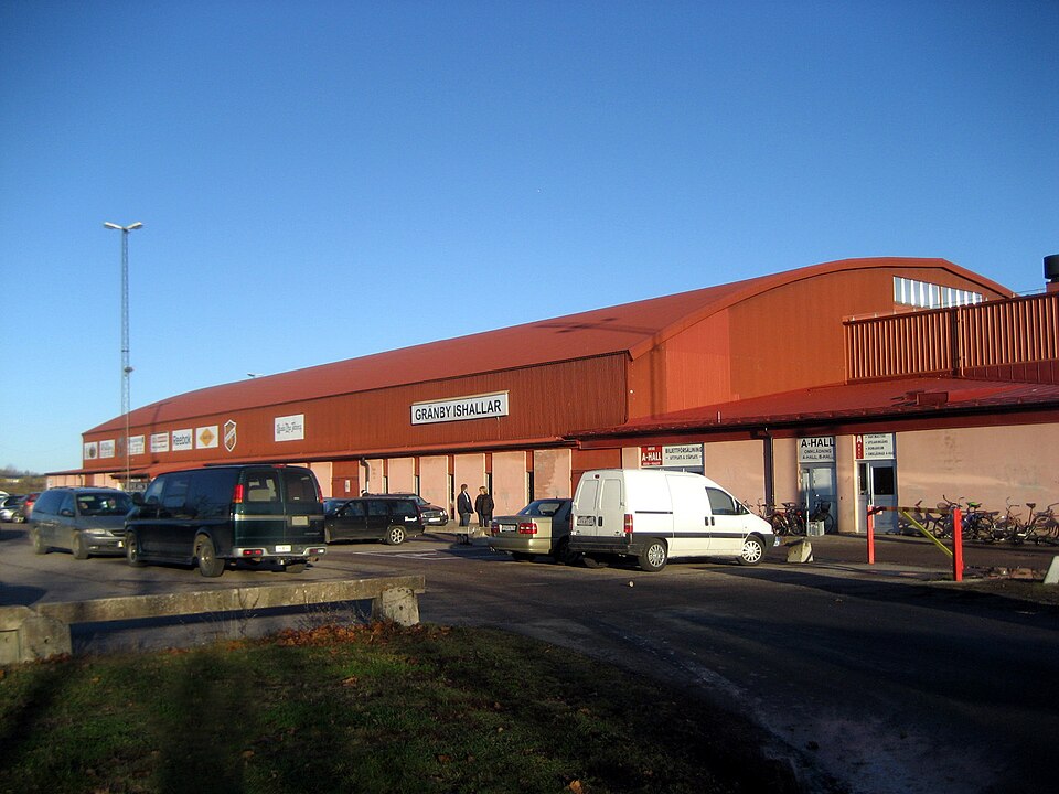 Gränbyhallen, an indoor ice hockey venue in Uppsala, Sweden