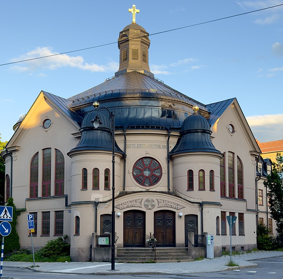 Betlehem Church in Sundsvall, Sweden.