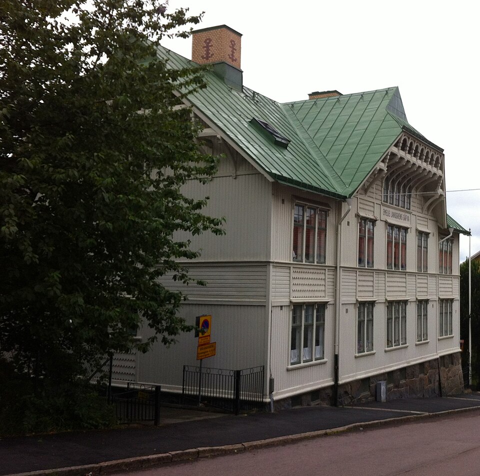 Emilie Landgrens gåva, Sjömansgatan 7 i Olivedal, Göteborg.