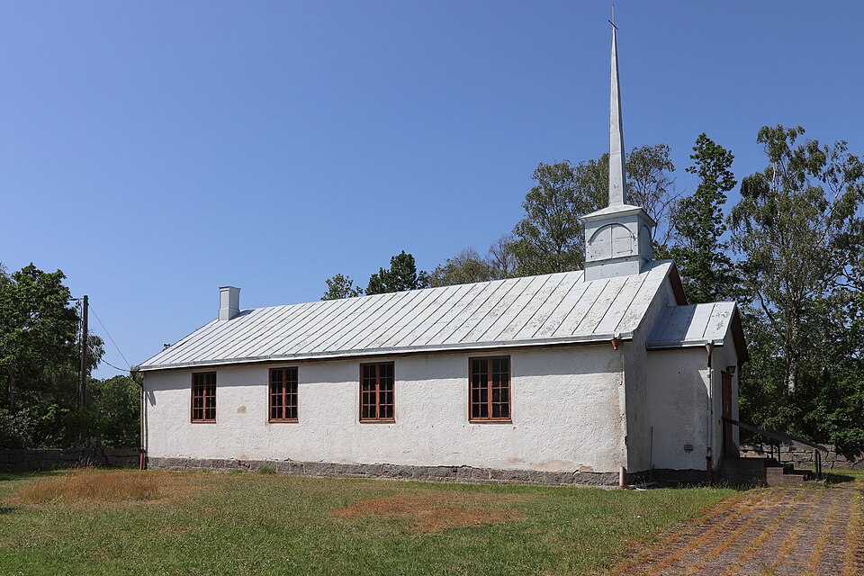 Tjurkö Church. Exterior.