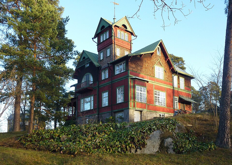 Villa Ugglebo, Slottsvägen 9, Djursholm, arkitekt Thor Thorén