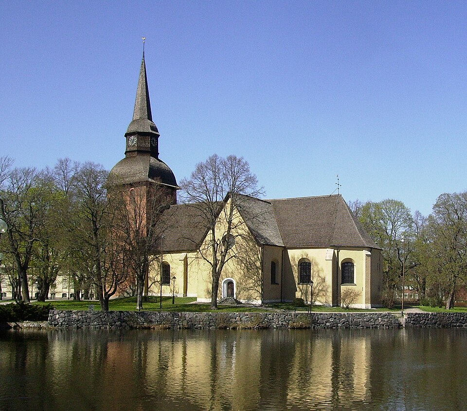 Picture of Fors kyrka, a church in Eskilstuna, Södermanlands län.