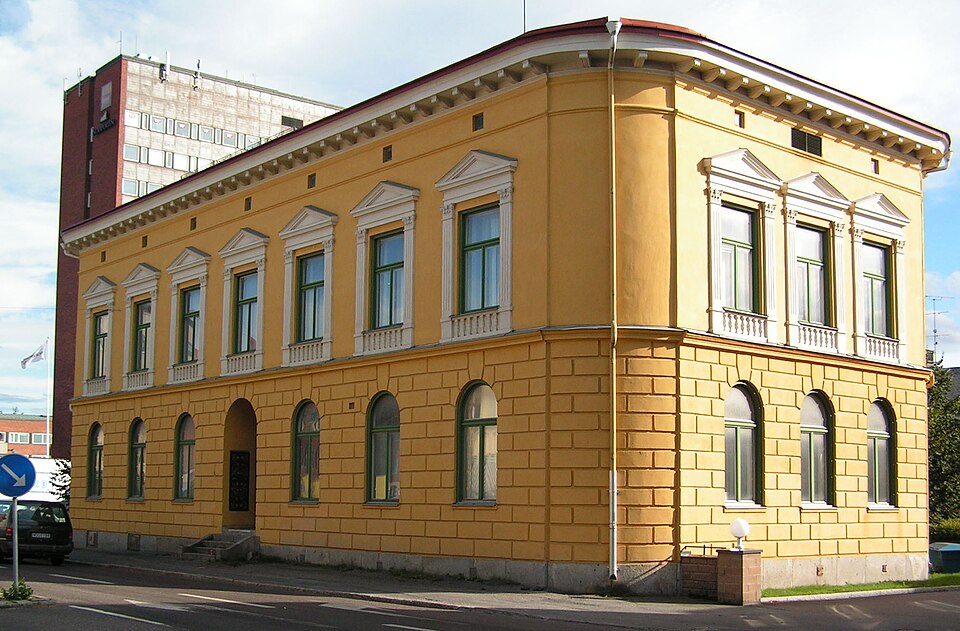 The old bank Smörasken, Umeå, Sweden