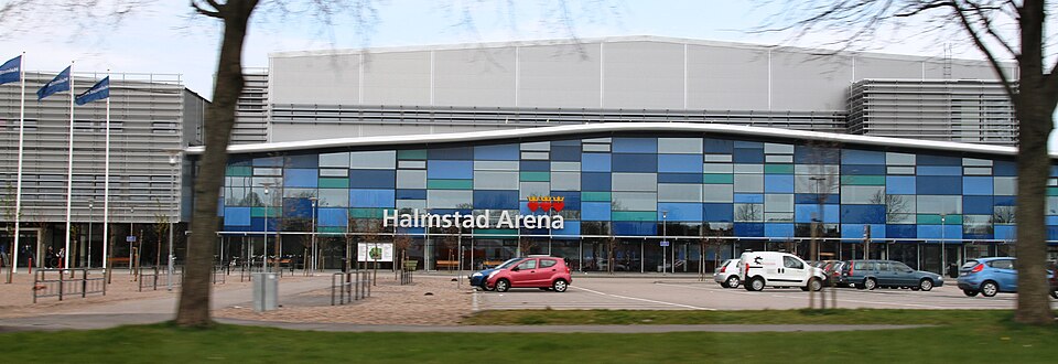Halmstad Arena, an event arena in eastern Halmstad, western Sweden