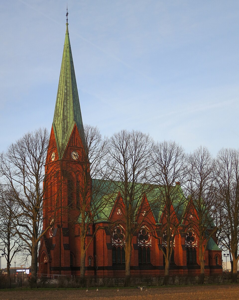 Bunkeflo kyrka, mars 2014