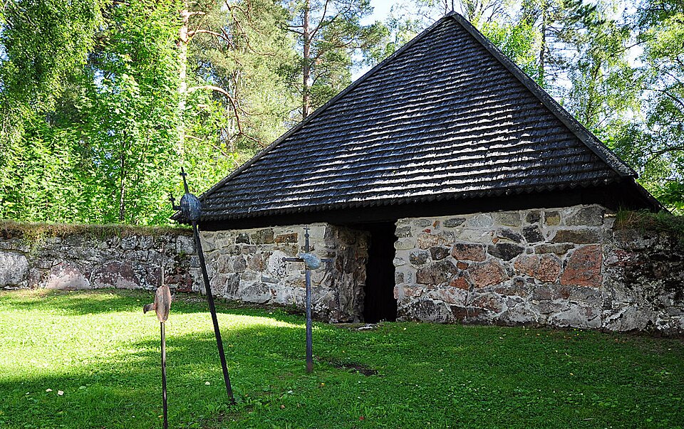 The armory of the Alnö Old church