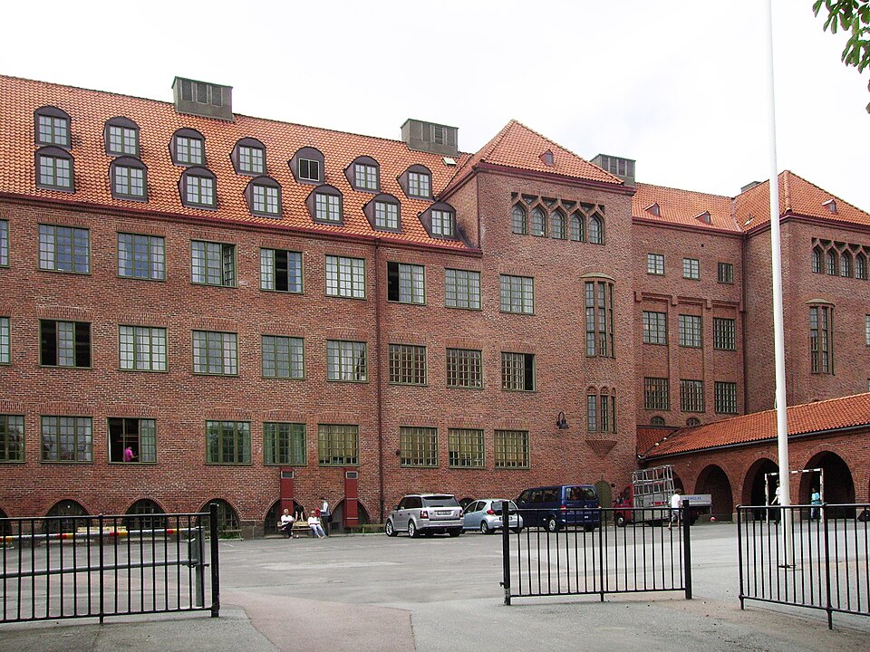 Picture of a school in Gothenburg, Nordhemskolan
