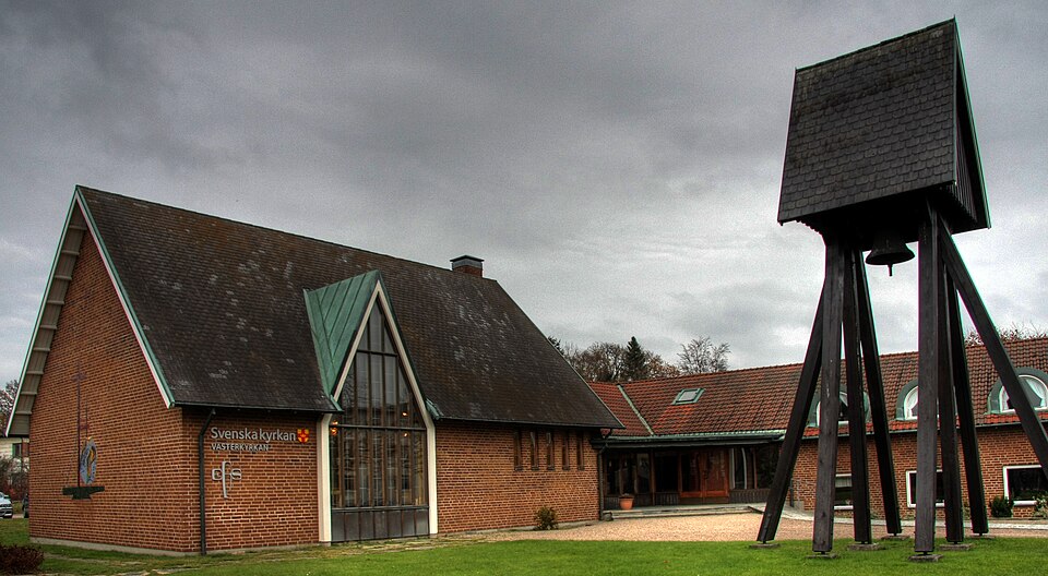 Västerkyrkan, a church in Hässleholm, Sweden