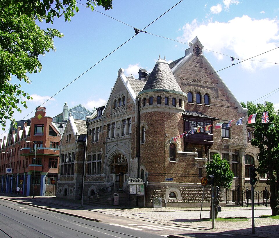 Picture of Dicksonska folkbiblioteket in Gothenburg, a library
