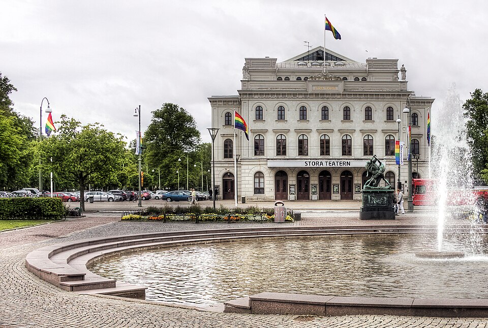 Stora Teatern ("Grand Theater") in Gothenburg, Sweden.