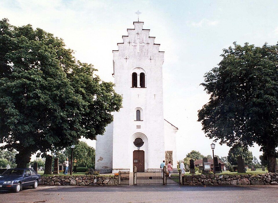 North Sandby Church and Churchyard, as released by image creator RistessonPlace: Hässleholm, Sweden
