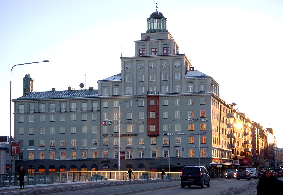 Sportpalatset och Sankt Eriksbron, Kungsholmen, Stockholm