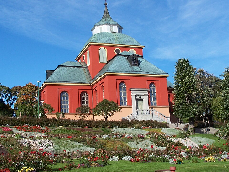 Söderhamn church fron south, Sweden