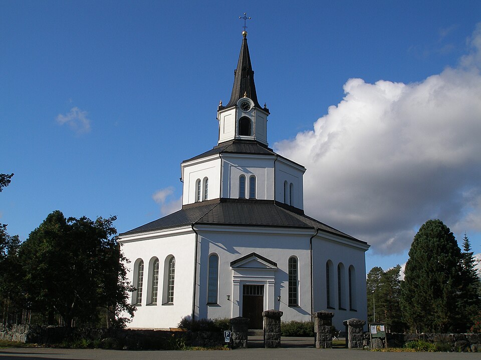 Byske church in Byske, Skellefteå municipality.