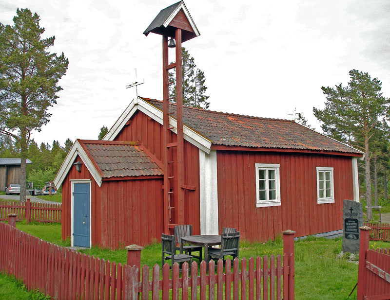 Skeppsmalns kapell i Grundsunda församling, Örnsköldsviks kommun, fotograferat juni 2012.