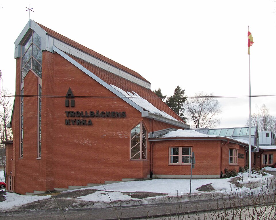The church in Trollbäcken