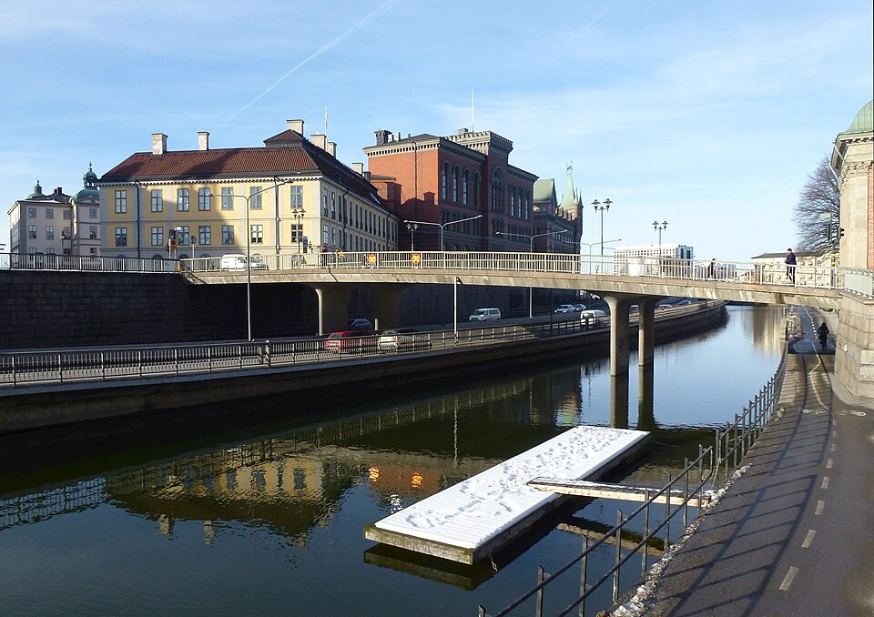 Riddarholmskanalen med Riddarholmsbron