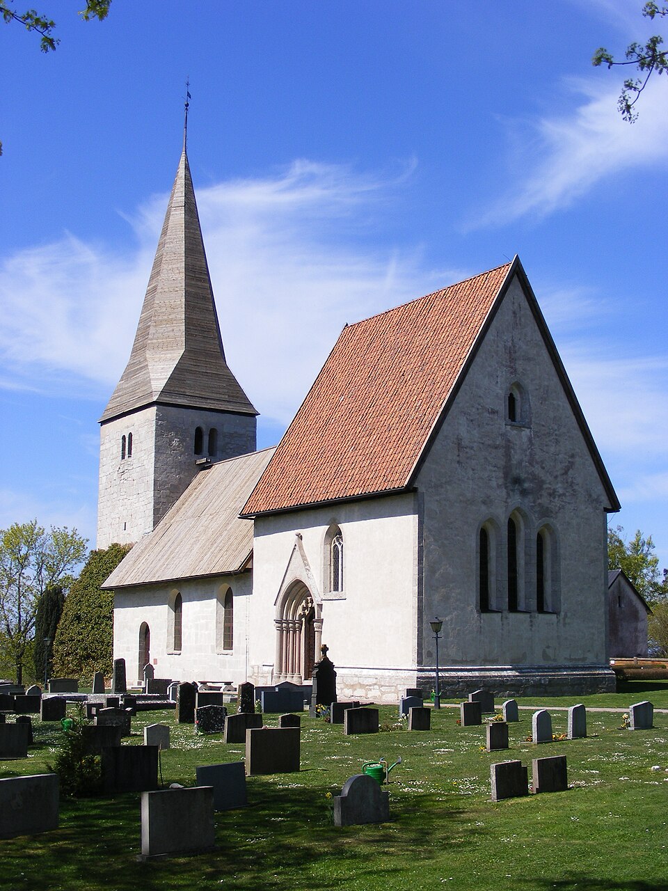 Medieval church, Fröjel, Gotland, Sweden