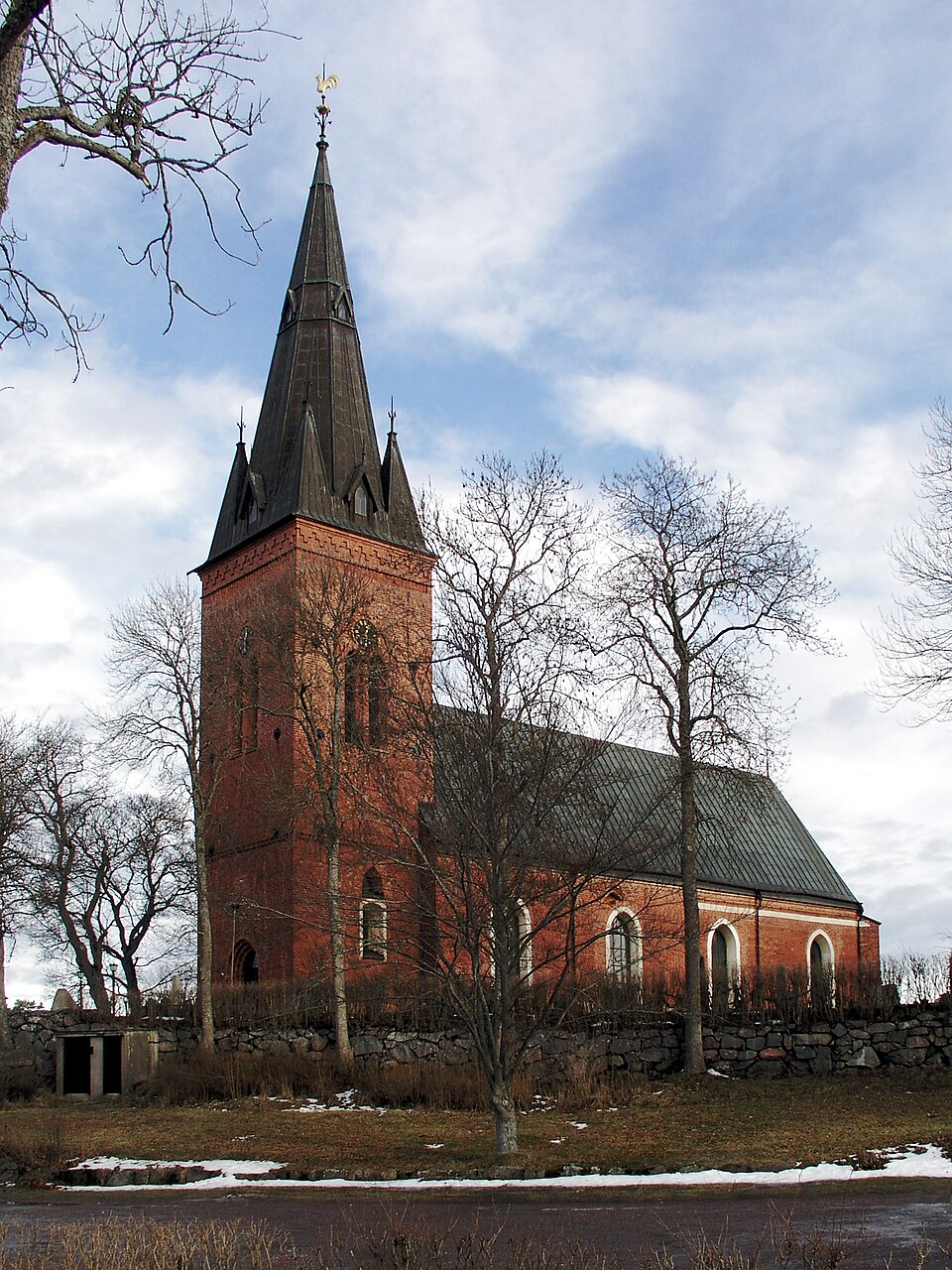 Danmarks kyrka, Diocese of Uppsala. The foto was taken the 1st of February 2006 by Håkan Svensson (Xauxa). This is a photo of an ecclesiastical monument in Sweden, number 21300000003088 (sub-number: 2
