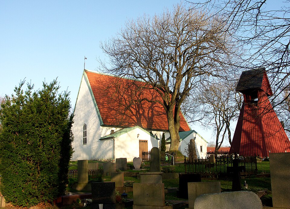 Lundby gamla kyrka, "Old Church of Lundby", in Gothenburg, Sweden