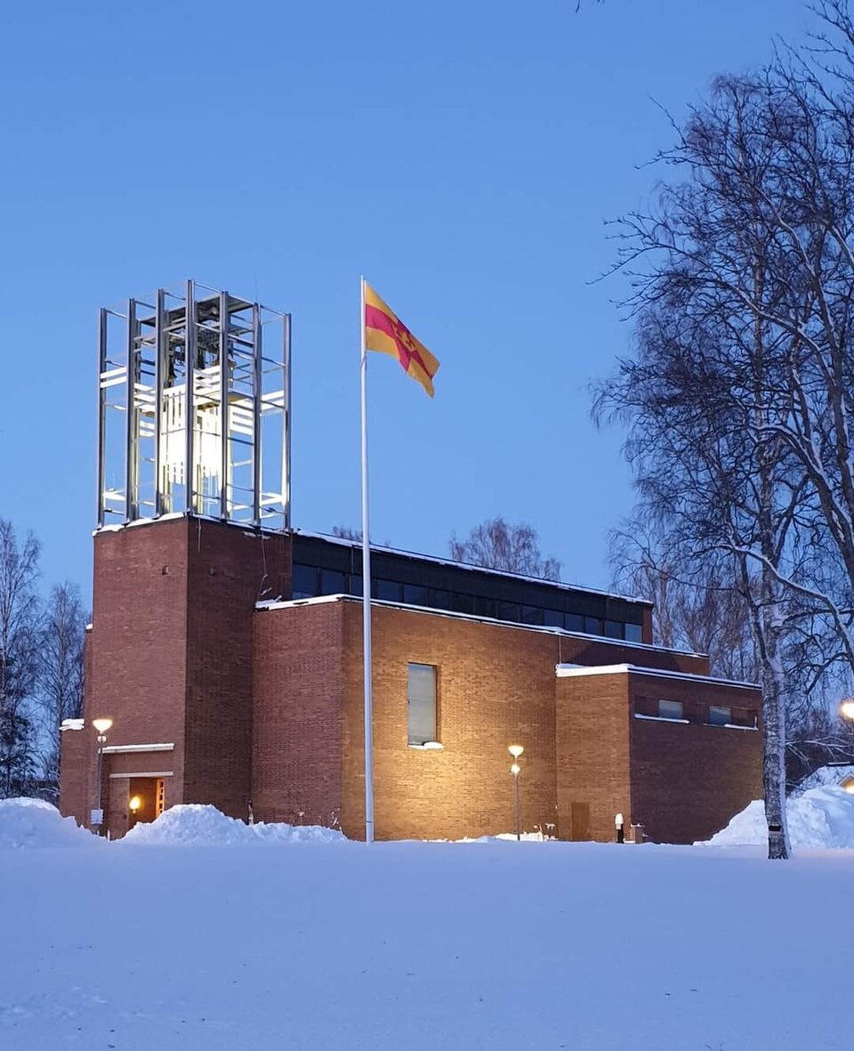 Norrfjärden Church is Pitebygden's youngest and was built in 1967 to replace the church that burned to the ground in 1963. Architect Göte Lundström.