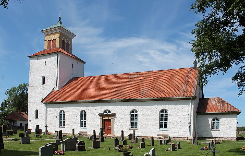 Löts Church. The Church was built in neo-classical style under the direction of Master Builder Peter Iseberg. The inauguration took place in 1843 and ever conducted by Bishop Anders Carlsson af Kullbe