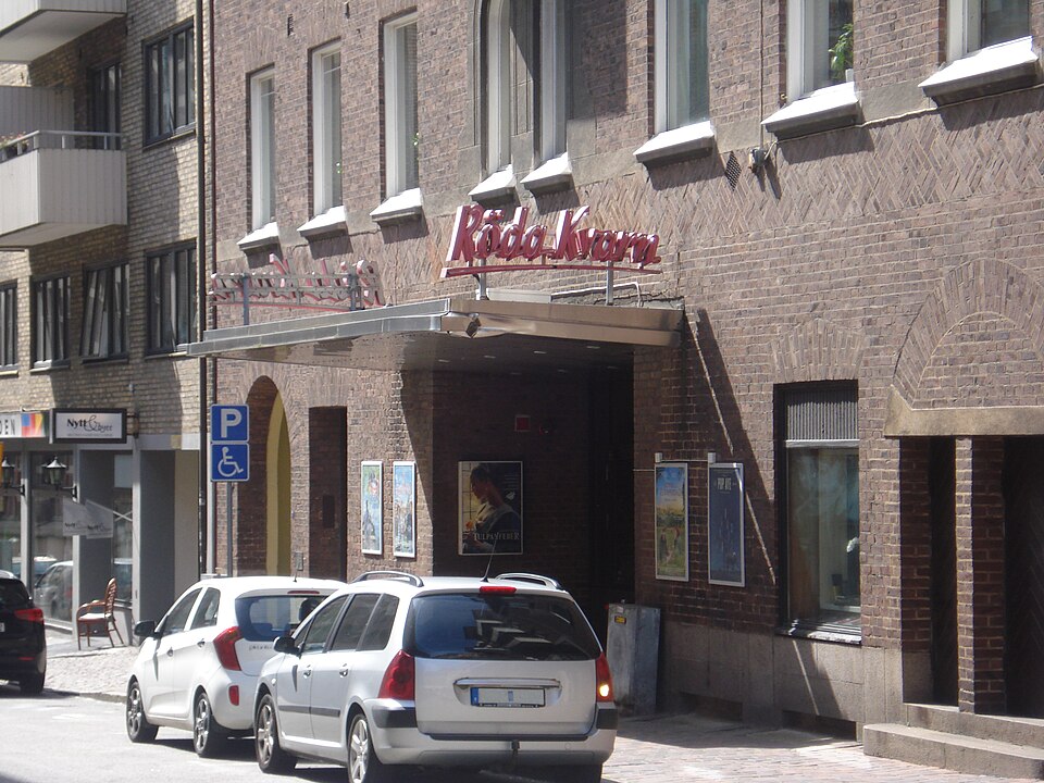 The movie theater Röda kvarn in Helsingborg, Sweden.