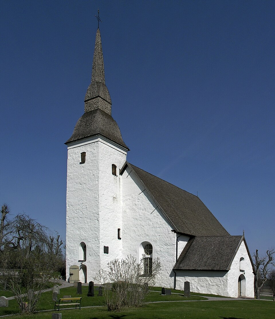Åker Church, Diocese of Strängnäs, Sweden.