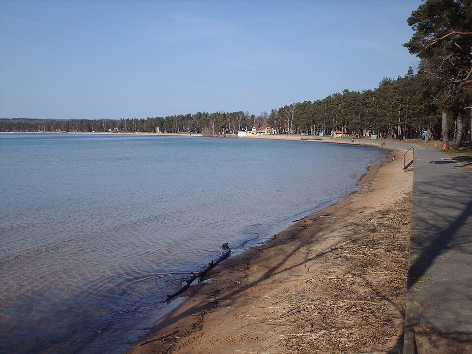 Varamon beach, Motala, Sweden.