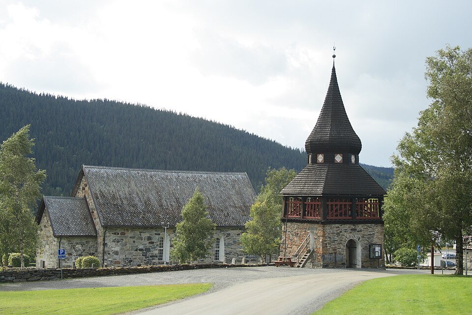 Åre Old Church seen from east-north-eastern angle