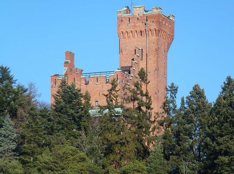 Cedergrenska tornet, sett från Bockholmen