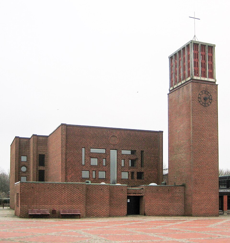 St. Hans church in Lund, Sweden. Photo taken by the uploader 081231.