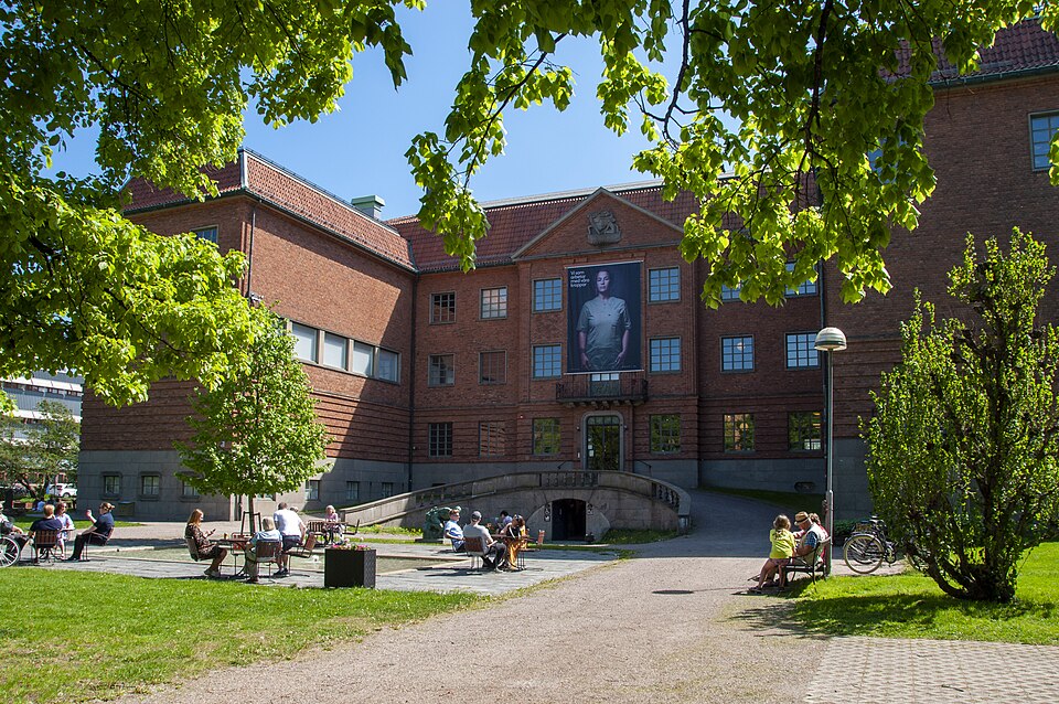 Länsmuseet Gävleborg. Byggnaden färdigställd 1940 som Gävle Museum. Arkitekt Sven Wranér