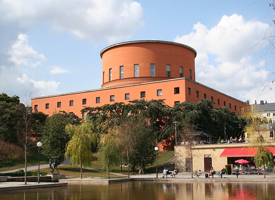 Gunnar Asplund, Bibliothèque, Stockholm