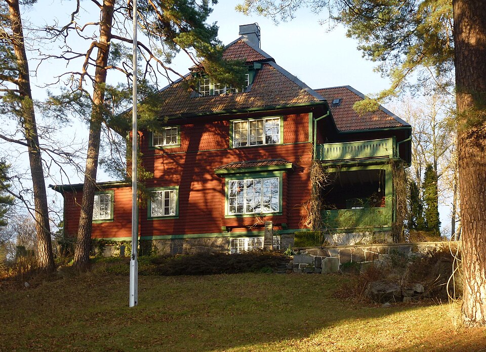 Villa Hesselman, Krokvägen 13, arkitekt Albin Brag