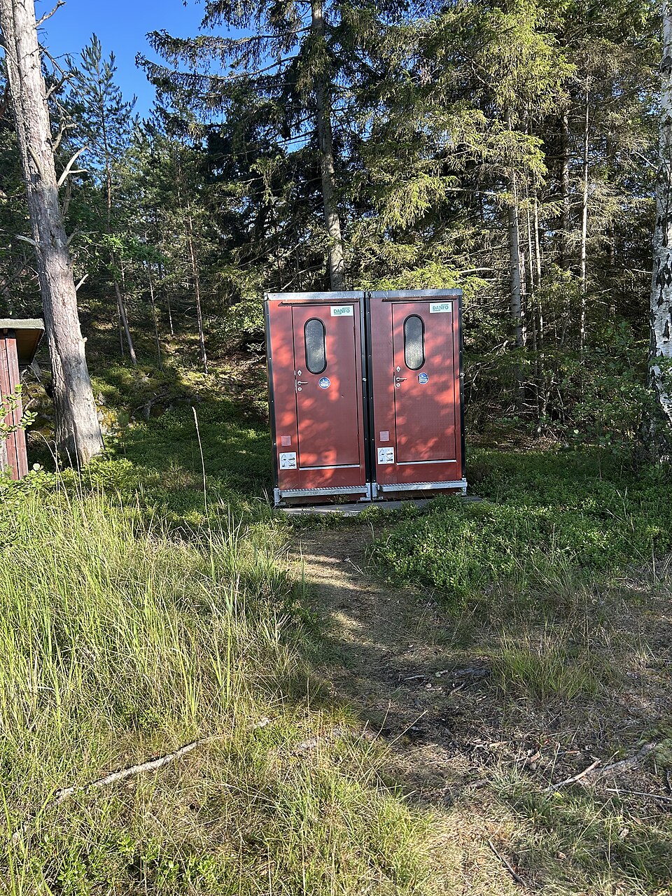Rånöhamn naturhamn toaletter