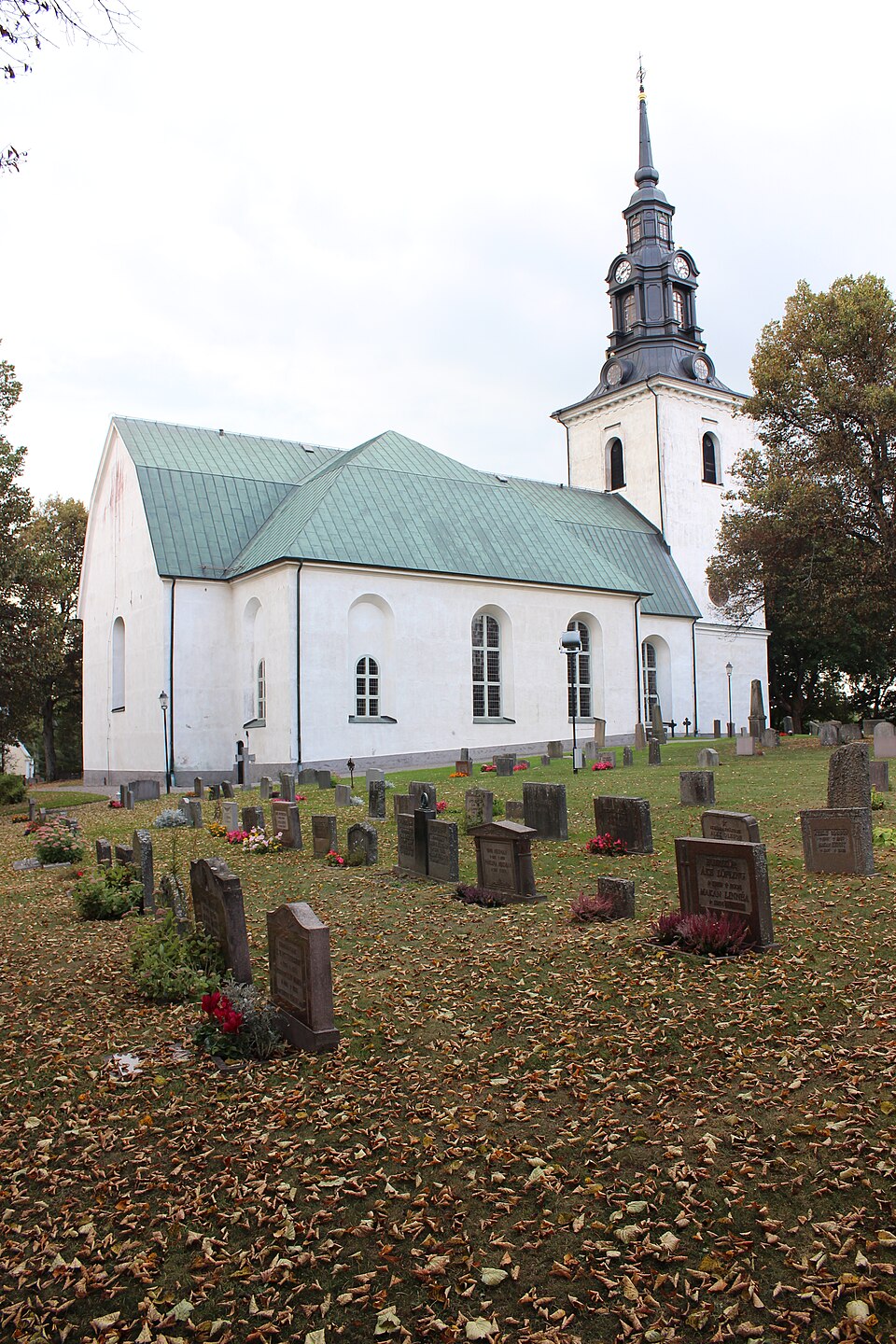 Exteriör. Västerlövsta kyrka, Heby kommun, Uppland,