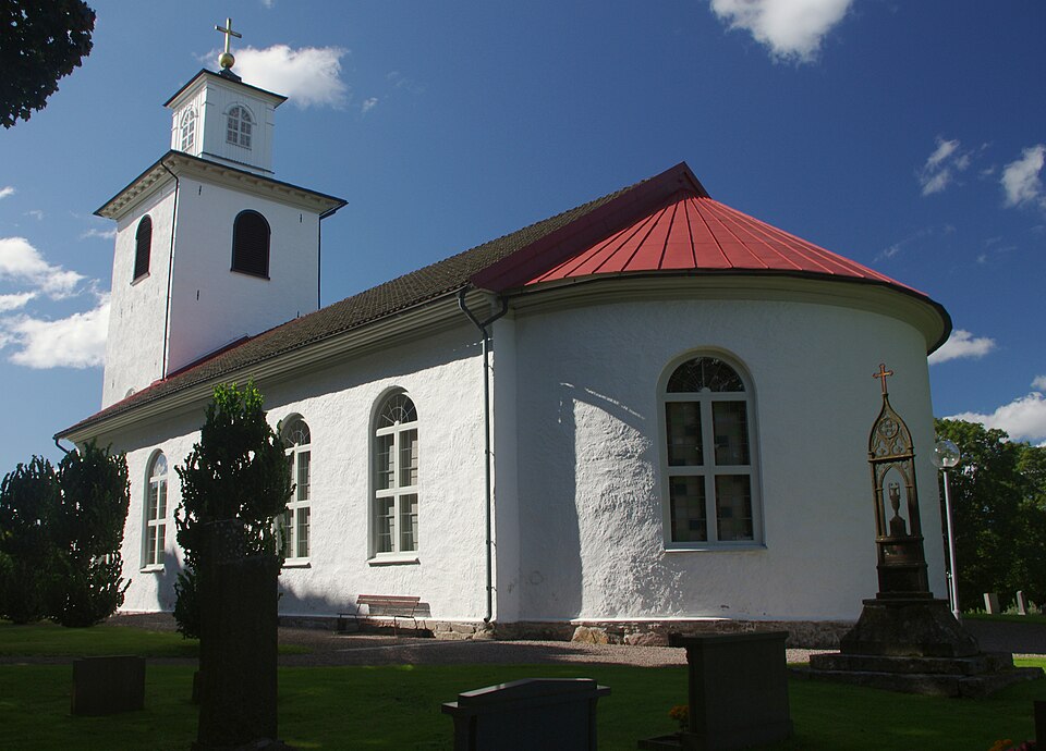 Liared church in Ulricehamn municipality in Västergötland and Västra Götaland county, Sweden.