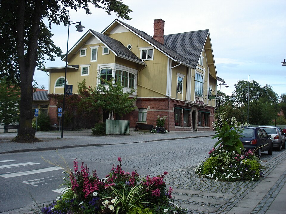 Huset sett från Storgatan